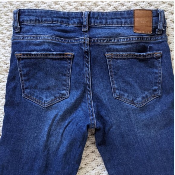 Zara Z1975 Ankle Lightly Distressed Denim - Picture 4 of 6
